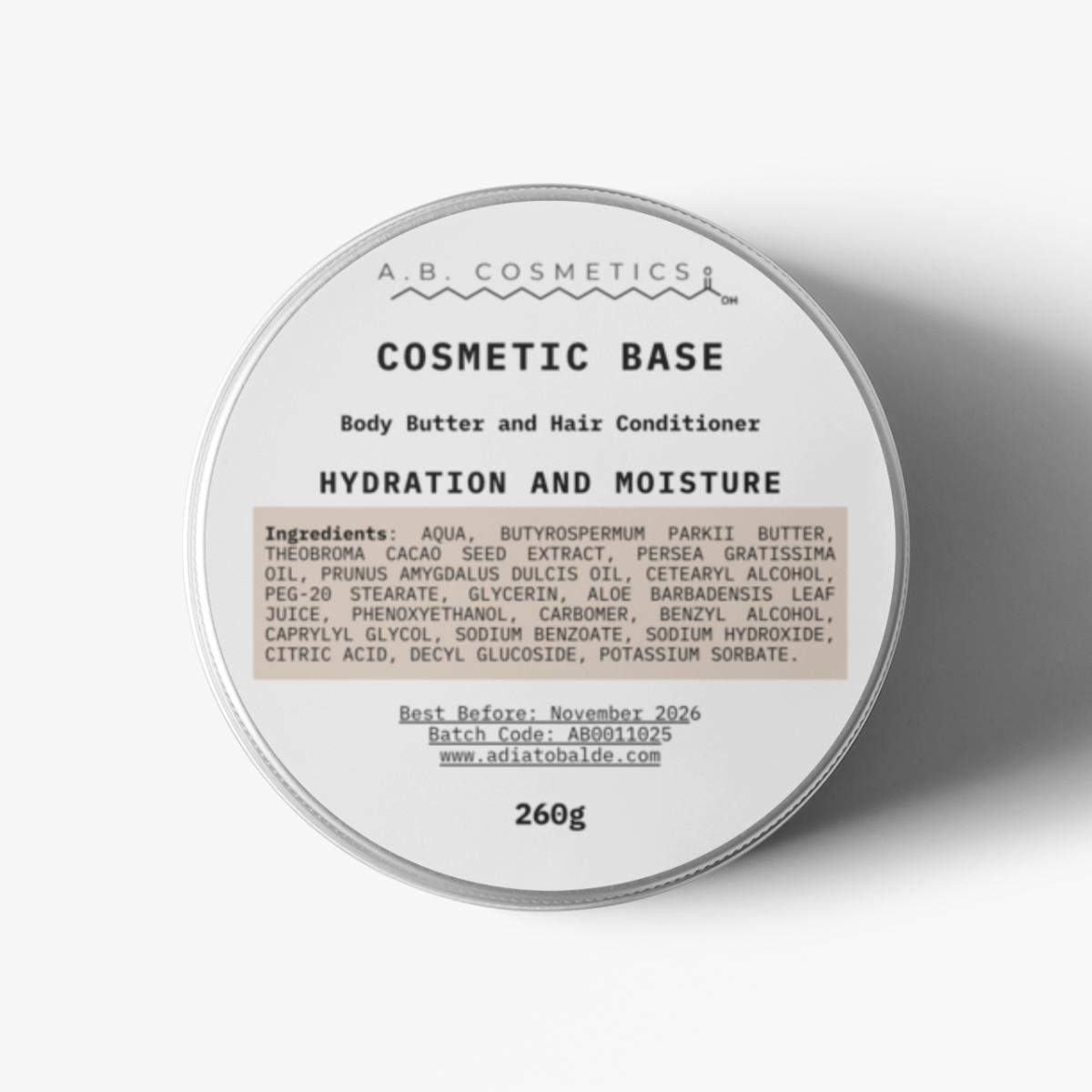 Cosmetic Base - Skin and Hair